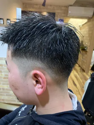ショート メンズ ヘアーハウス テンプラードのヘアスタイル