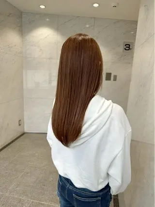 ロング カラー 古田 昂也のヘアスタイル