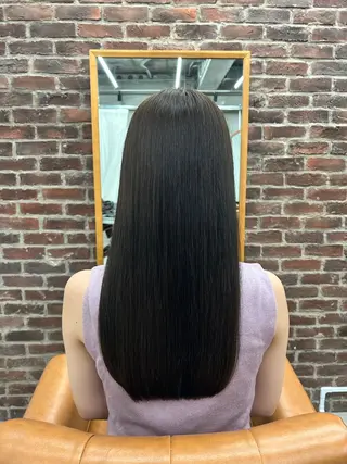 ロング カラー 🌼髪質改善/透明感 艶髪タケドミのヘアスタイル