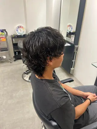 パーマ メンズ fifth PARK所属・fifth PARK HIN★T★のヘアスタイル