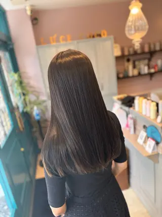 ロング カラー 🌱なゆみ🌱透明感 /ナチュラル/高宮のヘアスタイル