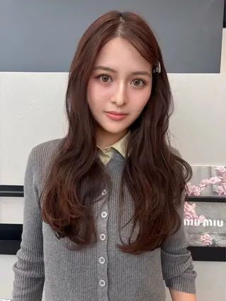 ロング カラー ktwo☆ ☆岡村さつきのヘアスタイル