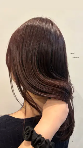 セミロング カラー 可愛いstyling おしえます♡🌸冬桜のヘアスタイル