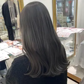 ロング カラー 透明感カラー 古山 結季🌙🖤のヘアスタイル