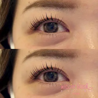 マツエク・マツパ sarah 反葉のマツエク・マツパデザイン