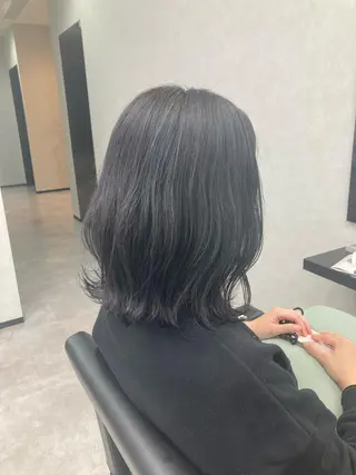 ミディアム カラー 鈴木 翔偉のヘアスタイル