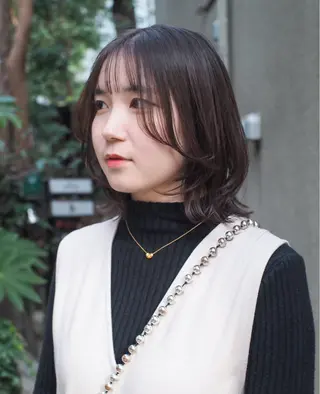 ミディアム カラー 似合わせヘア 💐たかさきかなこのヘアスタイル