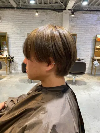ショート メンズ 長濱 俊のヘアスタイル