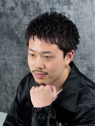 ショート メンズ barber shopのヘアスタイル