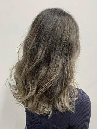 カラー ロング 【公式】amble luxe 中野のヘアスタイル