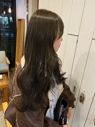 ロング カラー ete カイエダのヘアスタイル