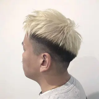 カラー メンズ 無料カットモデル募集 BLINK京橋店のヘアスタイル