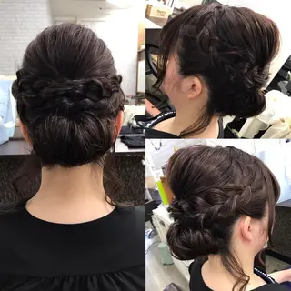 セミロング ヘアアレンジ 大賀 海夕の眉毛・アイブロウイメージ