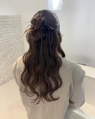 ヘアアレンジ Naru┆川西能勢口 ┆髪質改善のヘアスタイル