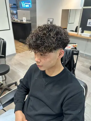 パーマ メンズ 🇺🇸大宮パーマ 波巻き/ツイスパのヘアスタイル