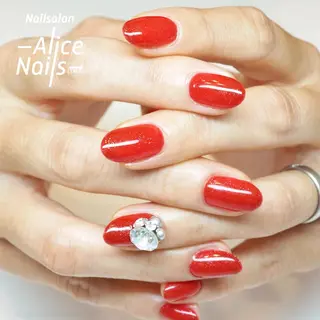 ミディアム ネイル ネイルアーティスト アリスのネイルデザイン