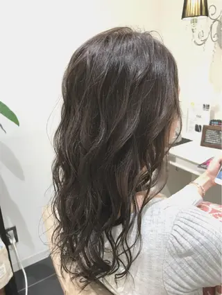 セミロング カラー 山崎俊輔/髪質改善 /バレイヤージュのヘアスタイル