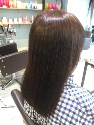 セミロング カラー パーマ ヘアアレンジ メンズ キッズ ネイル マツエク・マツパ EnBlesS西宮 マンツーマン神道有基のヘアスタイル