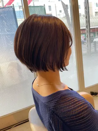 ショート カラー 本田 卓也のヘアスタイル