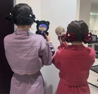 ロング ヘアアレンジ 🎀ヘアアレンジ 🎀ななみのヘアスタイル