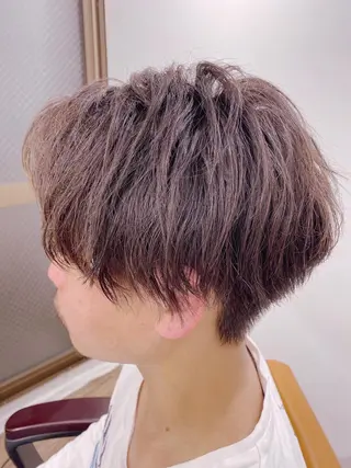 メンズ ハイライト⭐️上野 高広のヘアスタイル