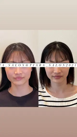 ロング カラー パーマ ヘアアレンジ メンズ キッズ ネイル マツエク・マツパ アイブロウ 鍼灸サロン TIARA　美容鍼のエステ・リラクイメージ