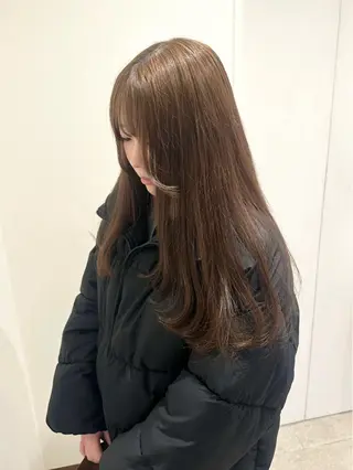 ロング カラー ヘアアレンジ Himawari♡ 柔らかいカラーのヘアスタイル