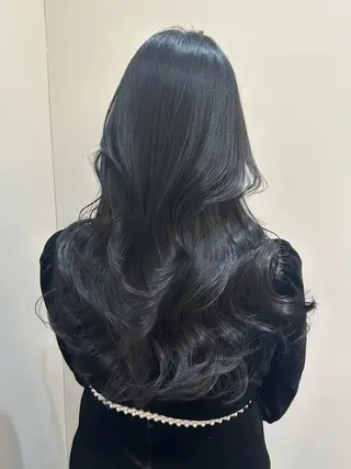 ロング カラー 🌿レイヤー/ブリー チ/🌿‬JINのヘアスタイル