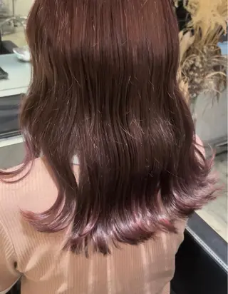 カラー ミルクティーベージュ ブリーチ🖤サヤカのヘアスタイル