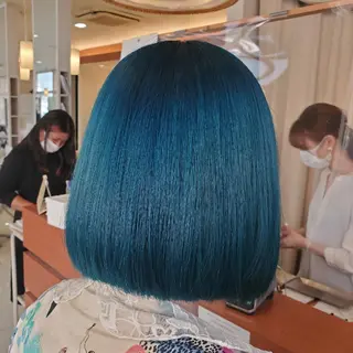 カラー 北野 親善のヘアスタイル