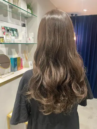ロング カラー レイヤー♡ 石川優奈のヘアスタイル