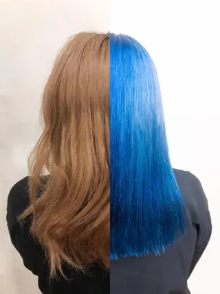 カラー ✨デザインカラー✨ ハイトーン　森貴章のヘアスタイル