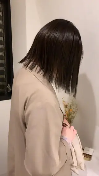 ショート 落合希 Olivebeigeのヘアスタイル