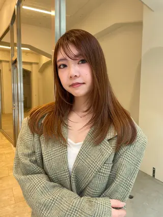 ロング ボブ ホノカのヘアスタイル