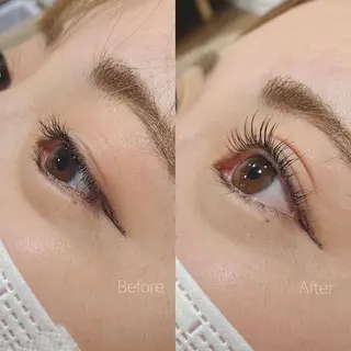 マツエク・マツパ チョコレートカラー/ 𝐒𝐚𝐤𝐢のヘアスタイル