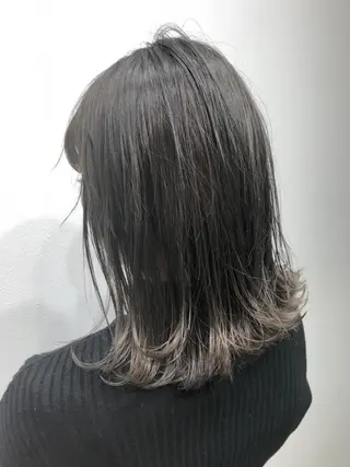 カラー 酸性ストレート/ブリ ーチなし/中村 匠のヘアスタイル