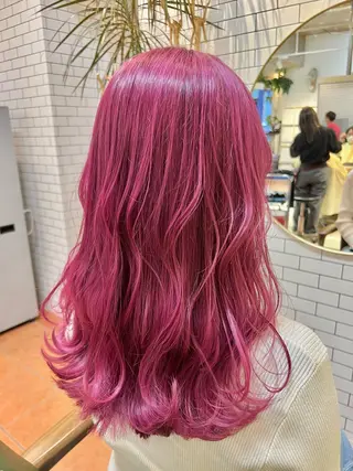 ロング カラー 石井 佑樹のヘアスタイル