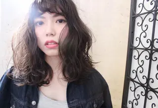 ミディアム カラー パーマ ooit 【オーイット】のヘアスタイル