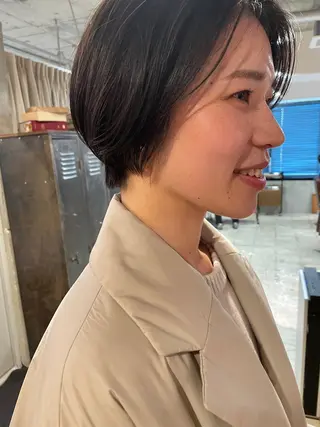 ショート さの あやねのヘアスタイル
