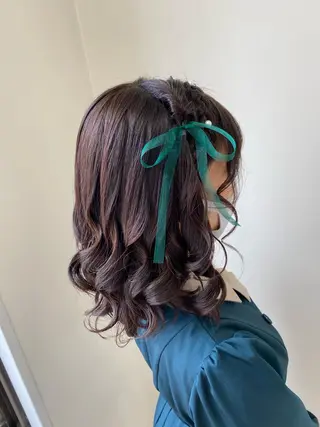ヘアアレンジ 顔まわり🤍小顔 カット🤍みさきのヘアスタイル