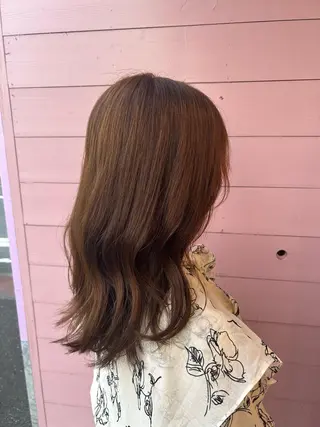 ロング カラー レイヤー/ブリーチ/ 渋谷/ルル🌿のヘアスタイル