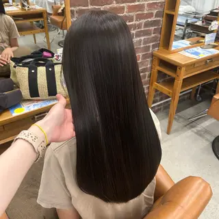 ロング カラー 🌼髪質改善/透明感 艶髪タケドミのヘアスタイル
