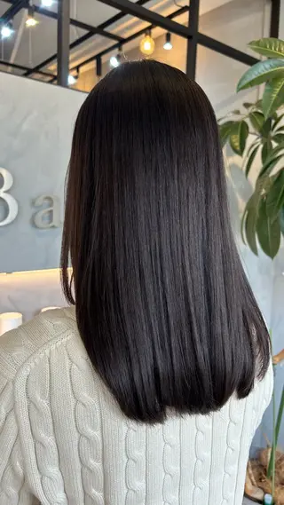 ロング カラー nanako /レイヤーカットのヘアスタイル