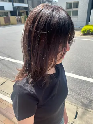 ミディアム カラー 5月限定クーポン /メンズ◎/栗原柊のヘアスタイル