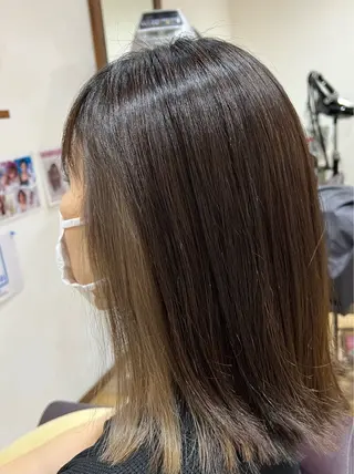 ミディアム 透明感カラー🕊️✨ Mayu🦮🩶のヘアスタイル