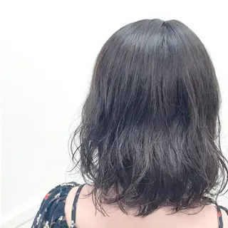 ミディアム カラー 韓国　縮毛矯正 髪質改善　木村のヘアスタイル
