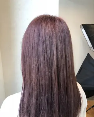 セミロング カラー TOWA 野村　コウダイのヘアスタイル