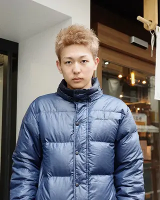 ショート カラー メンズ お洒落カジュアル🍃 まなとのヘアスタイル