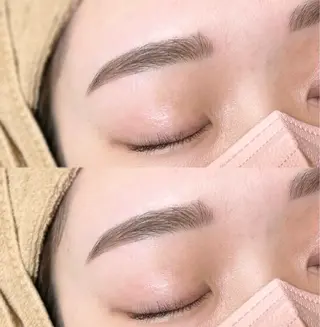 アイブロウ パリエクまつげパーマ /LED/中谷のマツエク・マツパデザイン