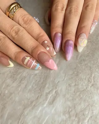 ネイル Elle. ASAMIのネイルデザイン